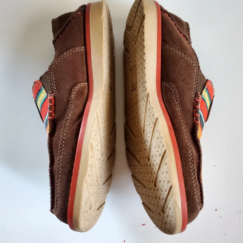 Ariat Kids Moccasins Brown Multicolor Youth 3